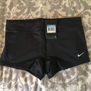 Women’s Nike black spandex volleyball shorts NWT Size M